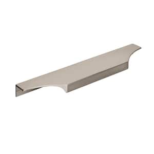Extent 8-9/16 in. (217 mm) Satin Nickel Cabinet Edge Pull