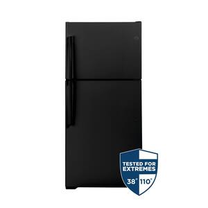 21.9 cu. ft. Top Freezer Refrigerator in Black