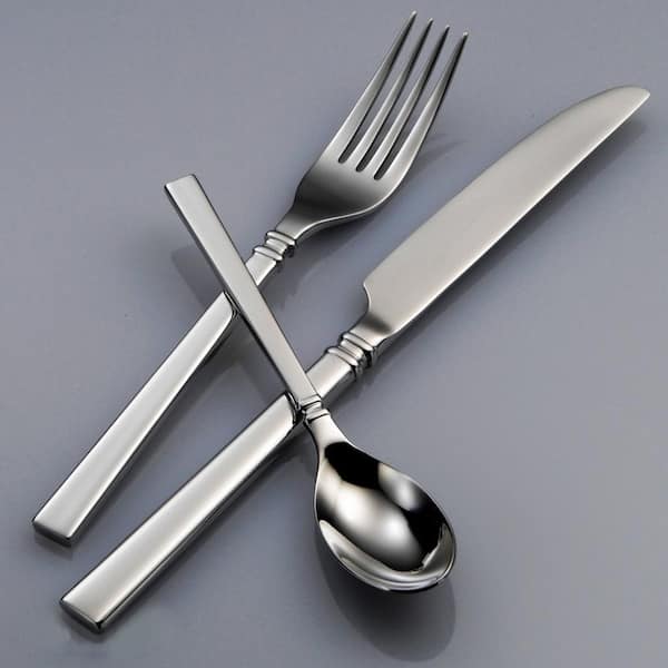 Oneida Shaker 18/0 Stainless Steel Dinner Forks (Set of 12