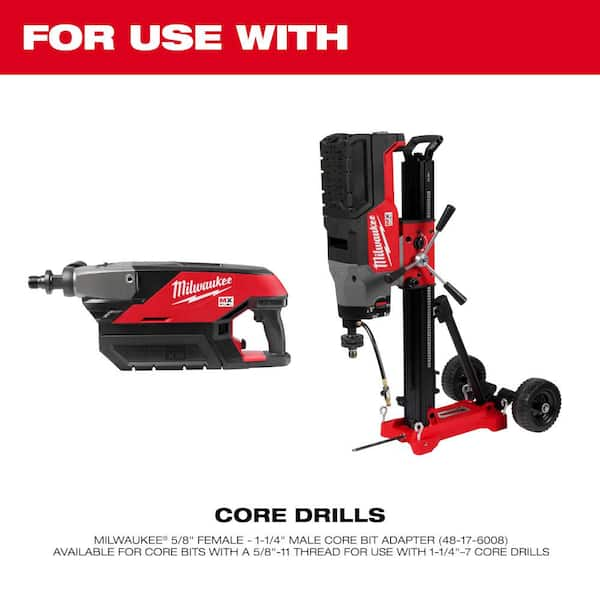 Milwaukee wet best sale core drill