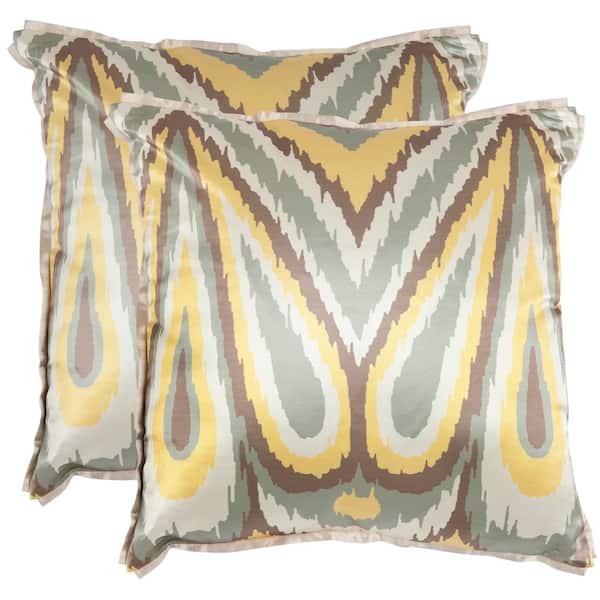 Safavieh Keri Printed Patterns Pillow (2-Pack)