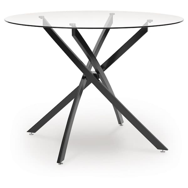 Pharwynn Dining Table - Black - (D446-15) Pharwynn Dining Table - Black - (D446-15)