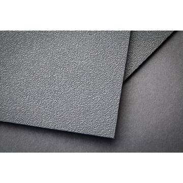 POLYMERSHAPES 48 in. x 96 in. x 0.060 in. Black ABS Waterproof Plastic Sheet 31023102