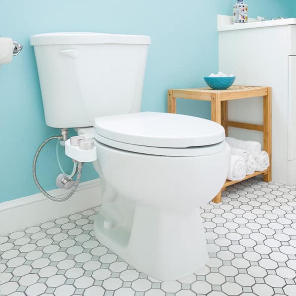Glacier Bay Slim Non-Electric Bidet Attachment in White with Self Cleaning  T3204-30 - The Home Depot