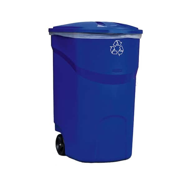 Rubbermaid Commercial Products Part # FG400400ROCK - Rubbermaid Commercial  Products Landmark 45 Gal. Rock Aggregate Trash Can Panel - Waste Containers  & Trash Cans - Home Depot Pro