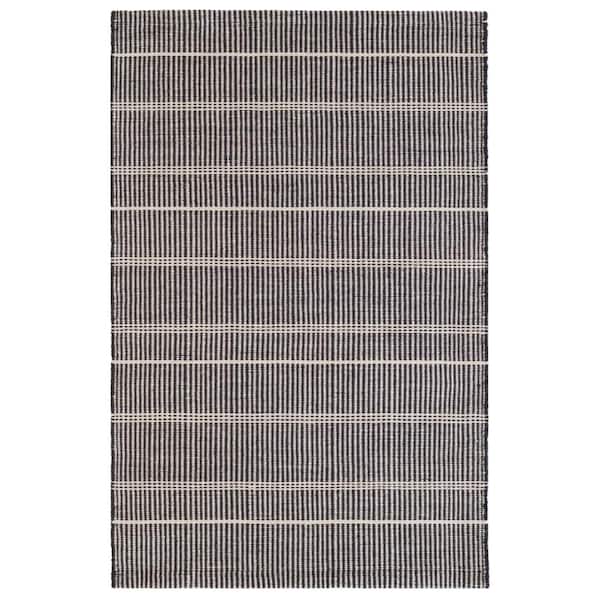 Samson Handwoven Black 3 ft. x 8 ft. Outdoor Runner Rug