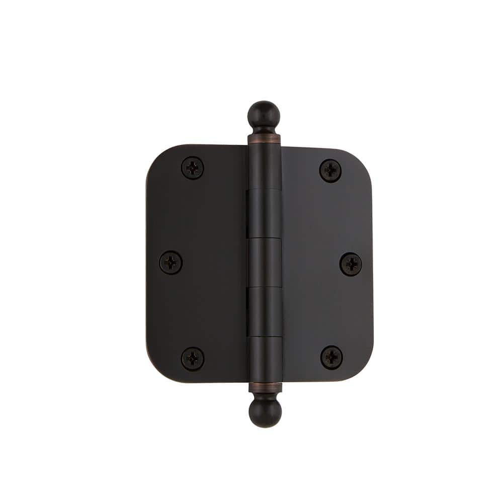 UPC 640697002002 product image for Nostalgic Warehouse 3.5 in. Ball Tip Residential Hinge with 5/8 in. Radius Corne | upcitemdb.com