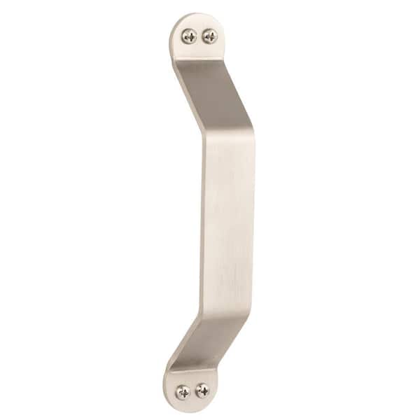 8in Satin Nickel Sliding Door Craftsman Barn Door Handle
