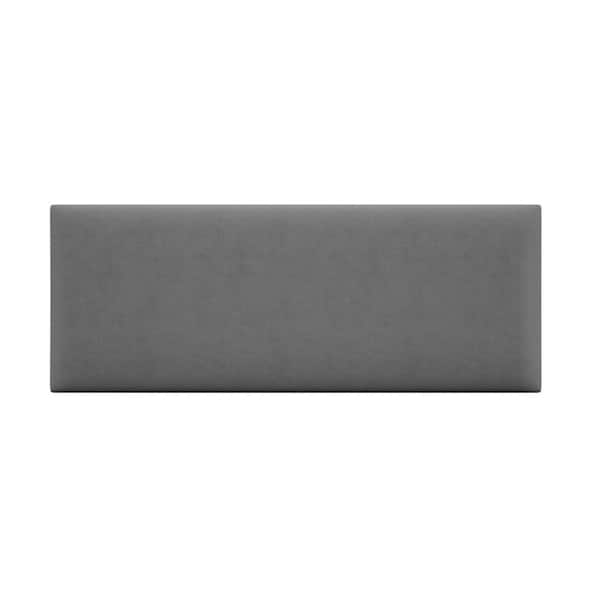 VANT Micro Suede Charcoal Grey Queen-Full Upholstered Headboards/Accent Wall Panels