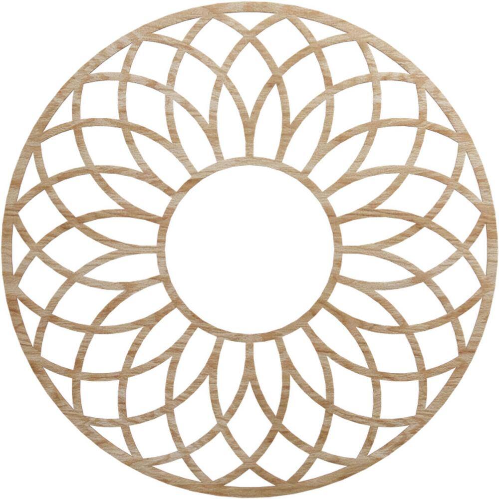 0.375 in. x 40 in. x 40 in. Wood Medallion Moulding price history on PriceWatchPro