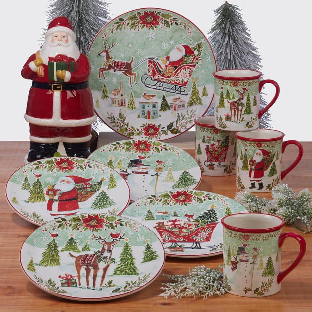 Spode 'christmas Tree' Glass Stemware, 33 Pcs, H