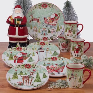 Joy of Christmas 1-Pcs 3D Santa Cookie Jar