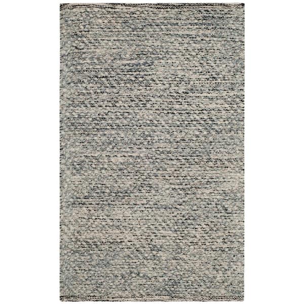 SAFAVIEH Natura Camel/Gray Doormat 2 ft. x 3 ft. Geometric Area Rug