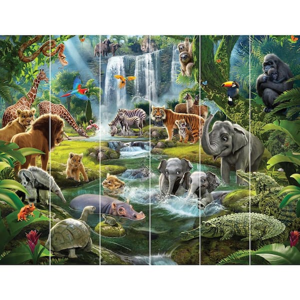 Jungle Adventure Wall Mural