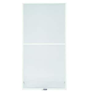 19-7/8 in. x 50-27/32 in. 400-Series White Aluminum Double-Hung Window Screen