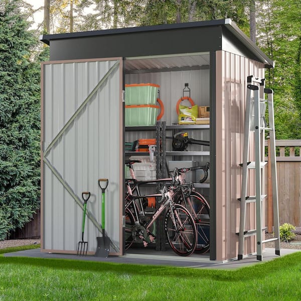 5 ft. x 3 ft. Shed Outdoor Waterproof Storage Shed (15 sq. ft. Coverage Area)