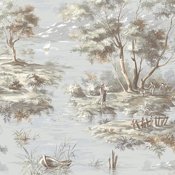 Norwall La Campagne Vinyl Roll Wallpaper (Covers 56 sq. ft.)