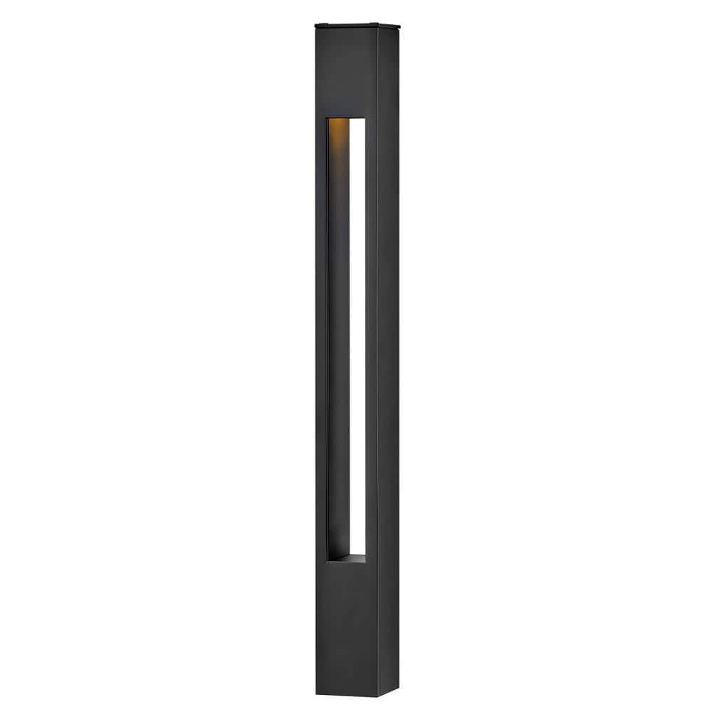 Satin Black 20" Aluminum LED Pathway Bollard Light