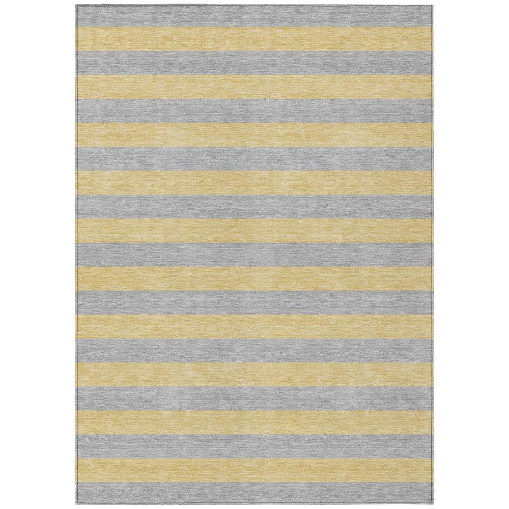 Silver 3 ft. x 5 ft. Woven Striped Polyester Rectangle Indoor/Outdoor Area Rug price history on PriceWatchPro