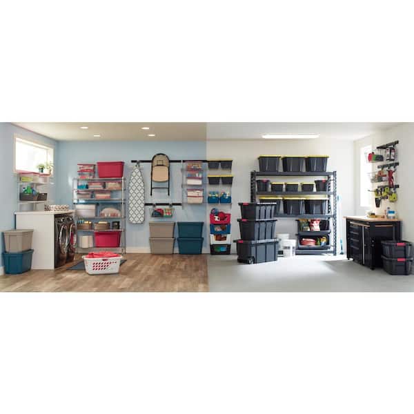 Rubbermaid FastTrack Garage Organization System at The Home Depot