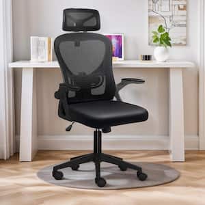 High Back Mesh Reclining Ergonomic Office Chair in Black with Wheel 3D Armrests, Headrest