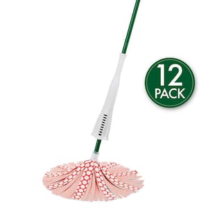 Libman Big Gator Sponge Mop with Scrub Brush with 2 Refills 1565 - The Home  Depot