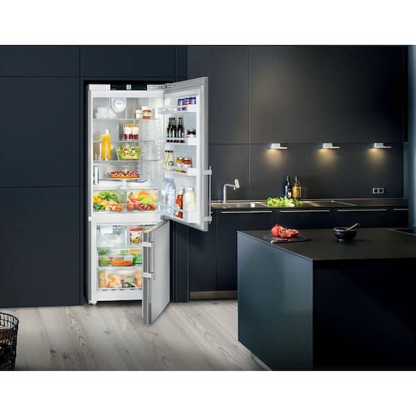 Liebherr 15.9 cu. ft. Bottom Freezer Refrigerator in Stainless