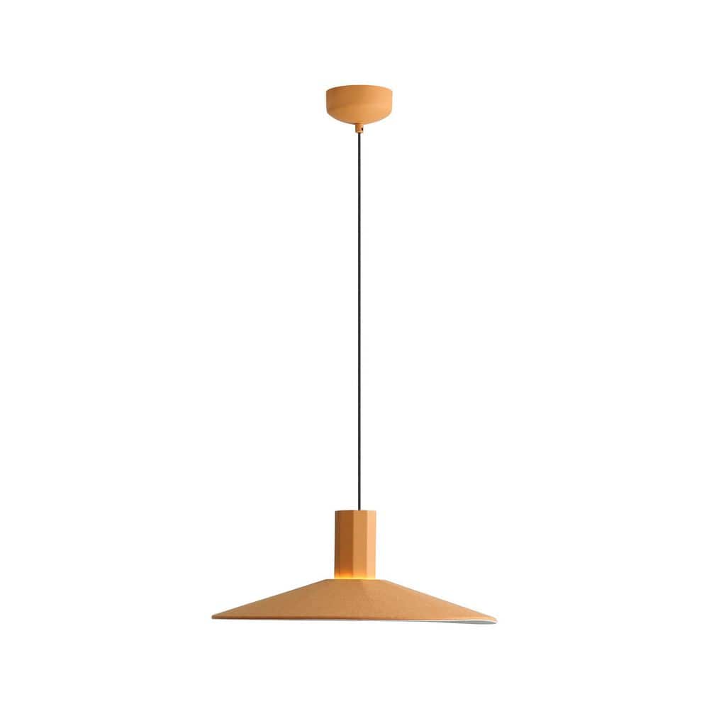 Faroe 12-Watt 1 Light Earth Yellow/Grey Integrated LED Pendant Light with Earth Yellow/Grey Shade price history on PriceWatchPro