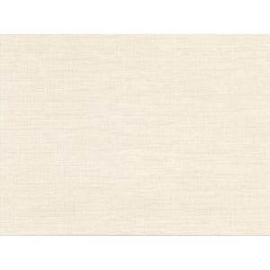 Essence Cream Linen Texture Cream Wallpaper Sample