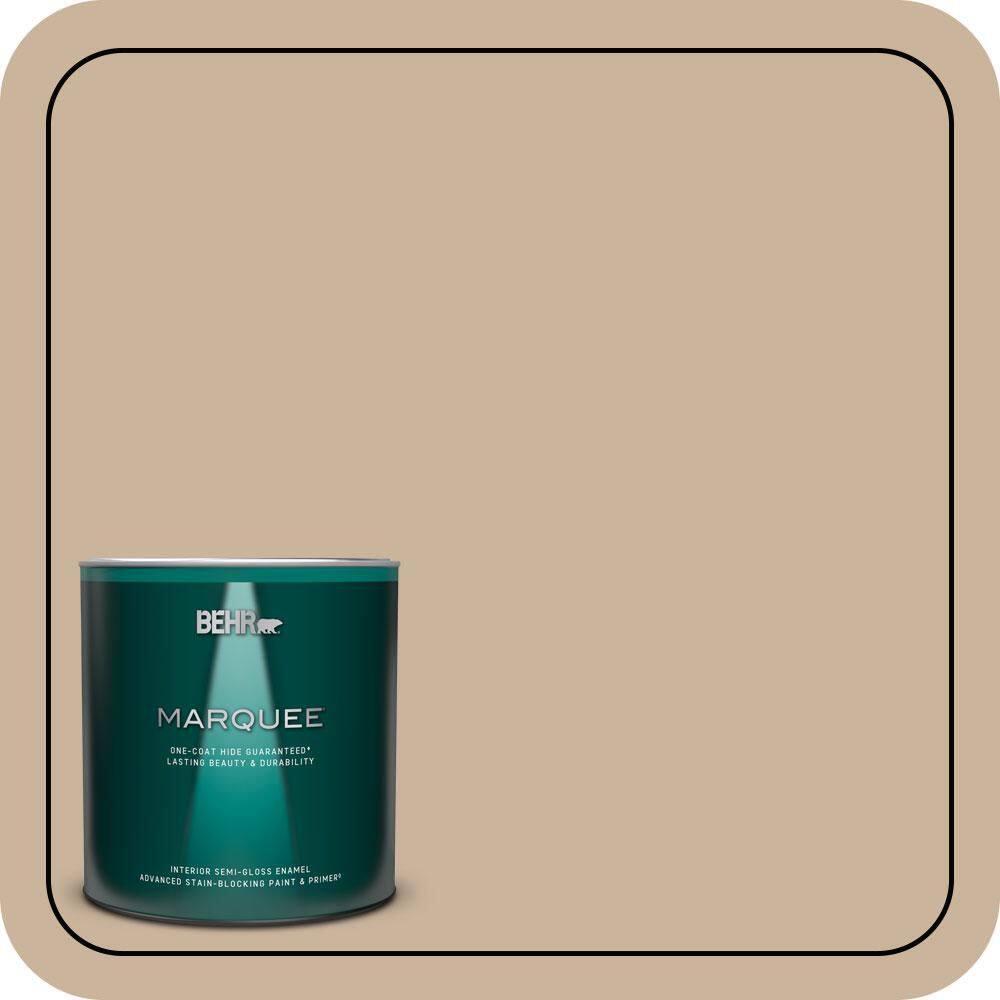 1 qt. #PPU4-07 Mushroom Bisque One-Coat Hide Semi-Gloss Enamel Interior Paint & Primer price history on PriceWatchPro