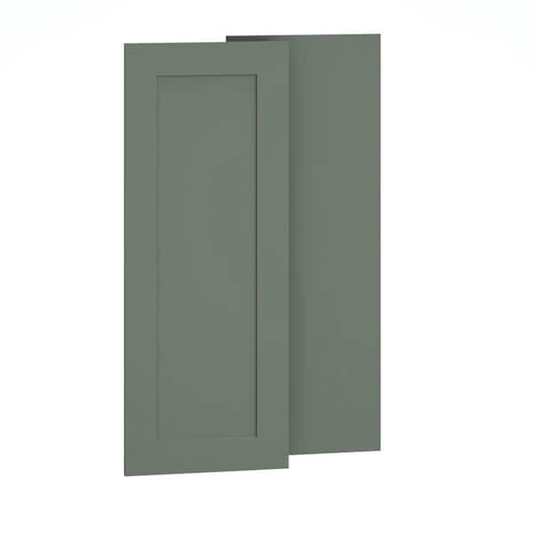 QuickShip Cottage 12 in. W x 0.75 in. D x 30 in. D Wall Decorative End Panel in Conifer