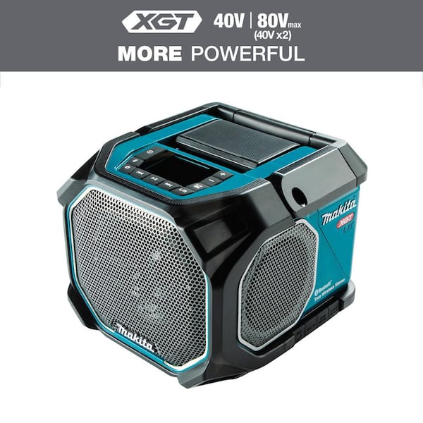 40V max XGT / 18V LXT Lithium‑Ion Cordless/Corded Bluetooth Job Site Speaker, Tool Only