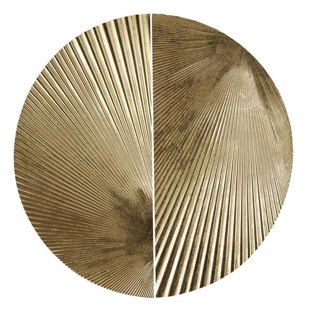 Anky Metal Gold Half-Moon 2-Piece Metal Wall Decor Set price history on PriceWatchPro