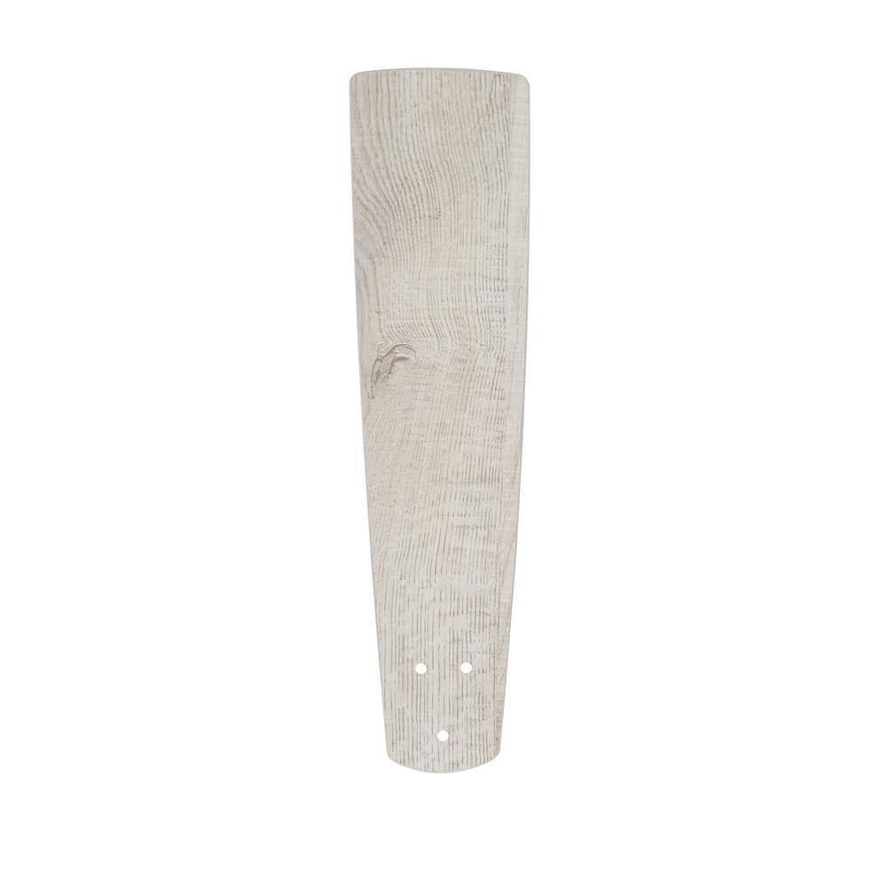 Eos 52-Inch White and Washed Oak Ceiling Fan with LED Lights
