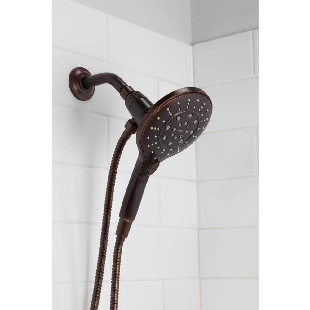 Oil Rubbed Bronze Multi-Function Handheld Shower Head with Magnetic Docking