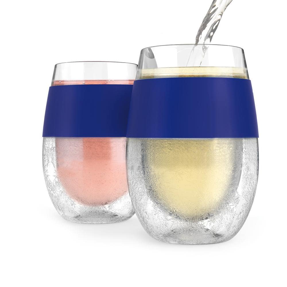 Deep Spill-Free Goblets : insulated wine glasses