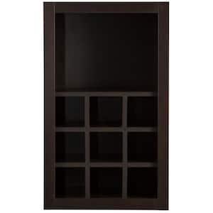 Edson Ready-to-Assemble 18x30x12 in. Flex Wall Cabinet with Shelves and Dividers in Dusk