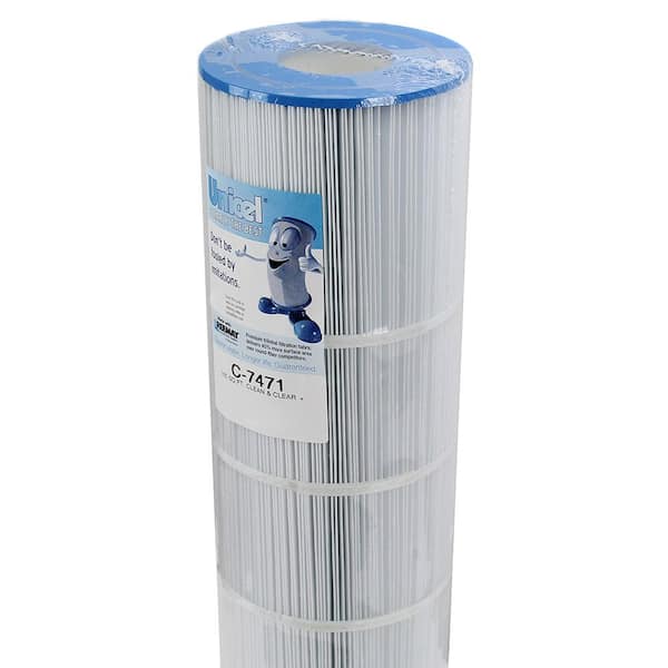 7 in. Dia 105 sq. ft. Clean and Clear Replacement Filter Cartridge(8-Pack)