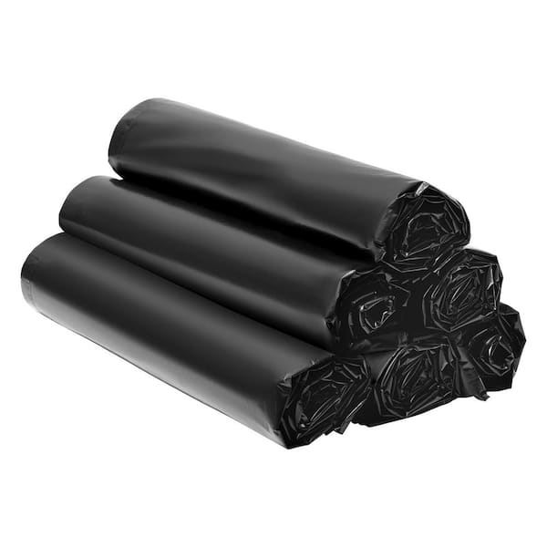 Contractor Trash Bags, 40-45 gal. Heavy Duty Contractor Trash Bags, 1.7 MIL Thick Large Black Garbage Bag (50-Count)