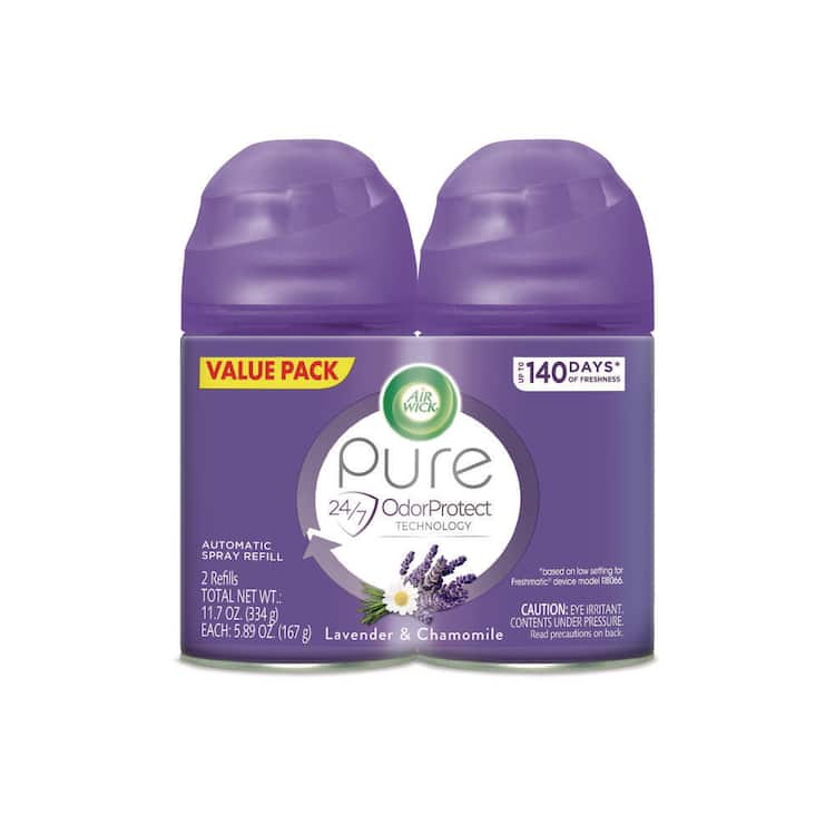 Air Wick Freshmatic 5.89 oz. Lavender Automatic Air Freshener Refill (2-Refills)