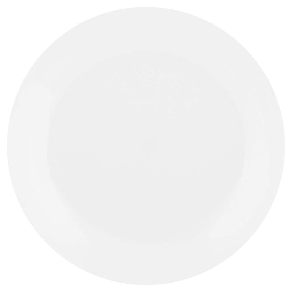Corelle Winter Frost White Glass Dinner Plates, Set of 6