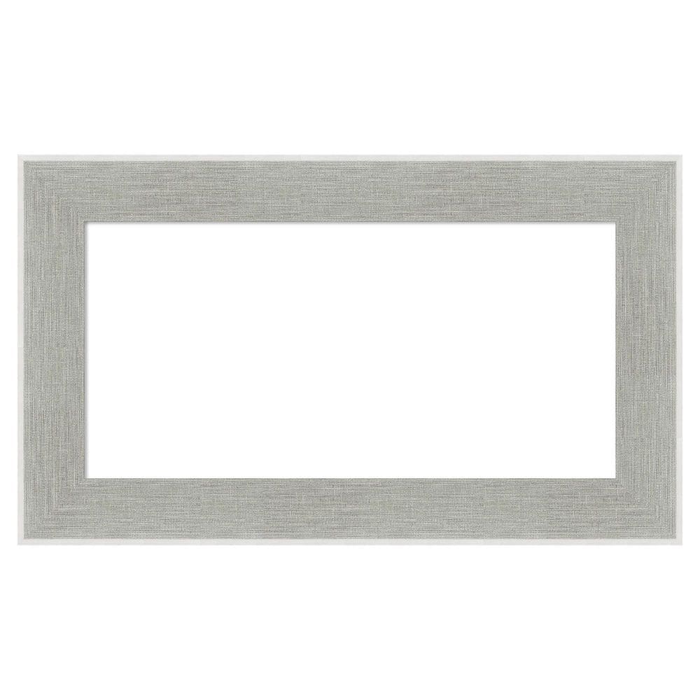 Glam Linen Grey 29 in. x 17 in. Polystyrene Framed Dry Erase Magnetic Memo Board price history on PriceWatchPro
