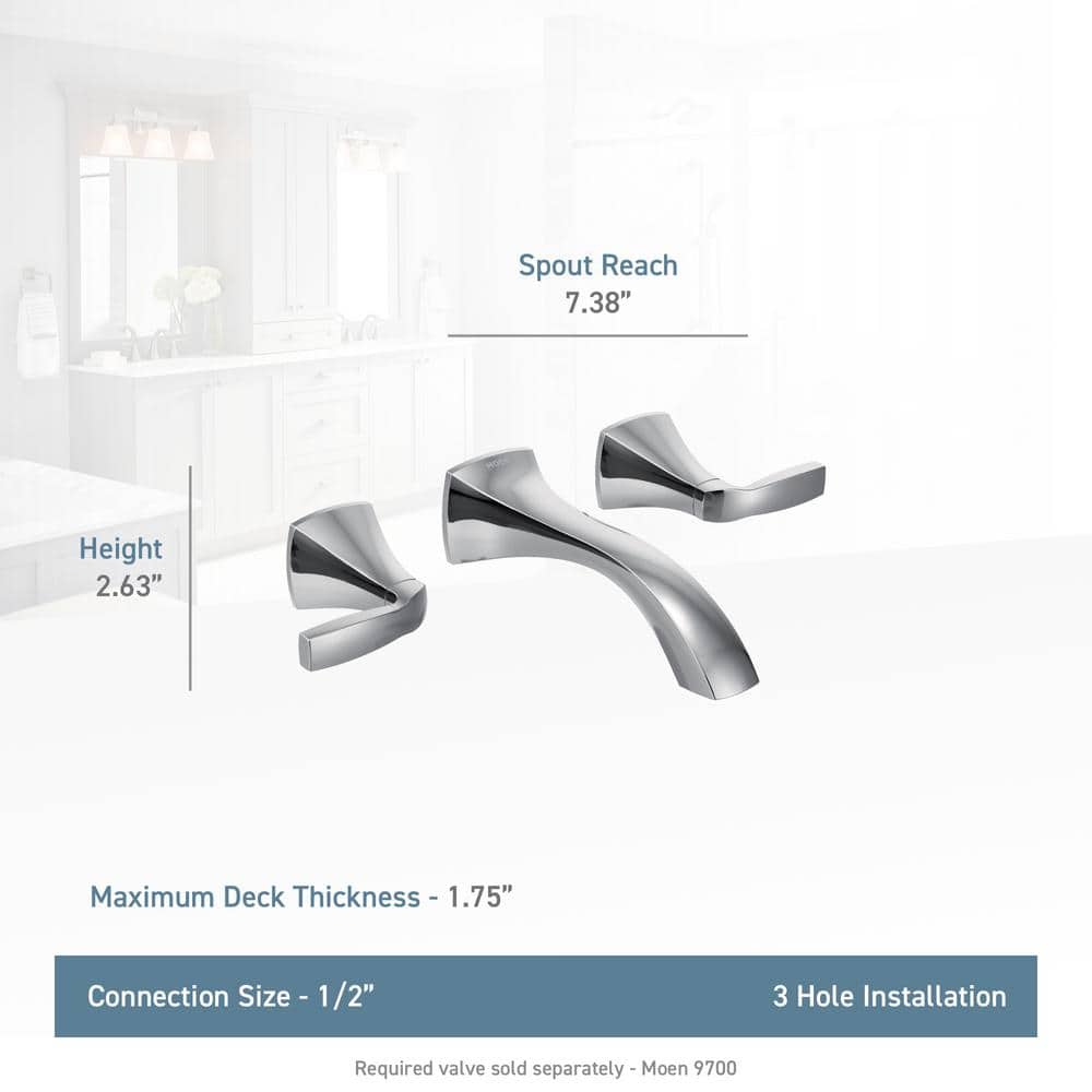 Voss Wall Mounted Bathroom Faucet
