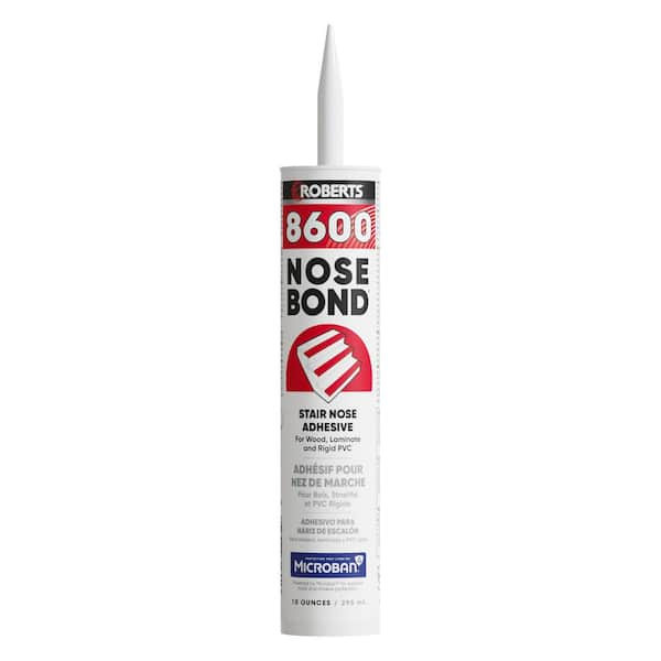 NOSEBOND Beige 10 oz. (0.3125 qt.) Wood, Laminate, and Rigid PVC Stair Nose Adhesive