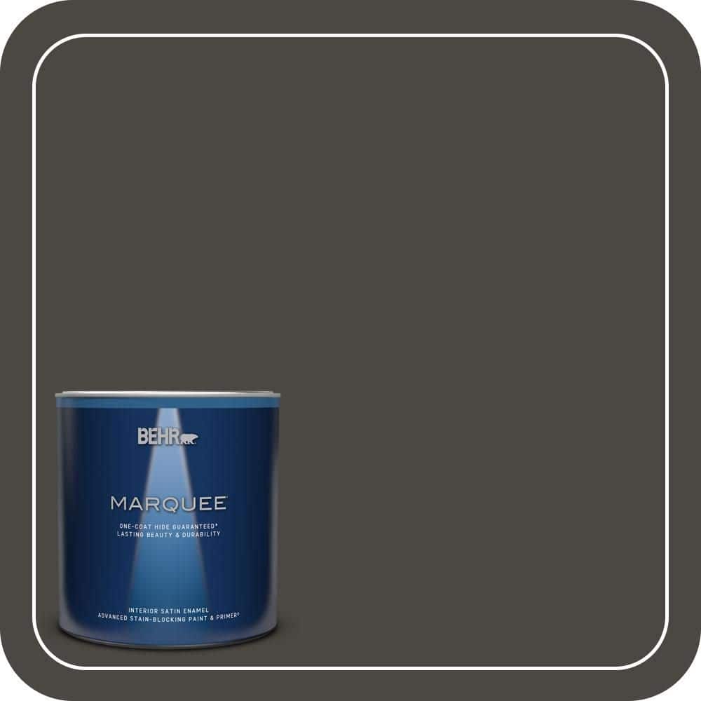1 qt. #PPU24-01 Black Mocha Satin Enamel Interior Paint & Primer price history on PriceWatchPro