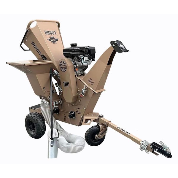 Bigbear Power Tornadic 3 in. 7 HP Gas Powered Commercial Chipper
