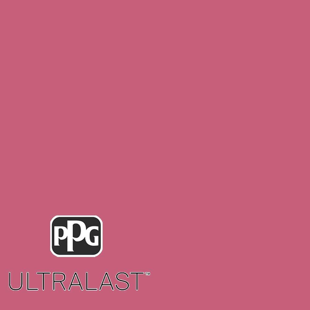 Ppg Ultralast 1 Gal Ppg1183 6 Cherry Pink Matte Interior Paint And Primer Ppg1183 6u 01f The Home Depot