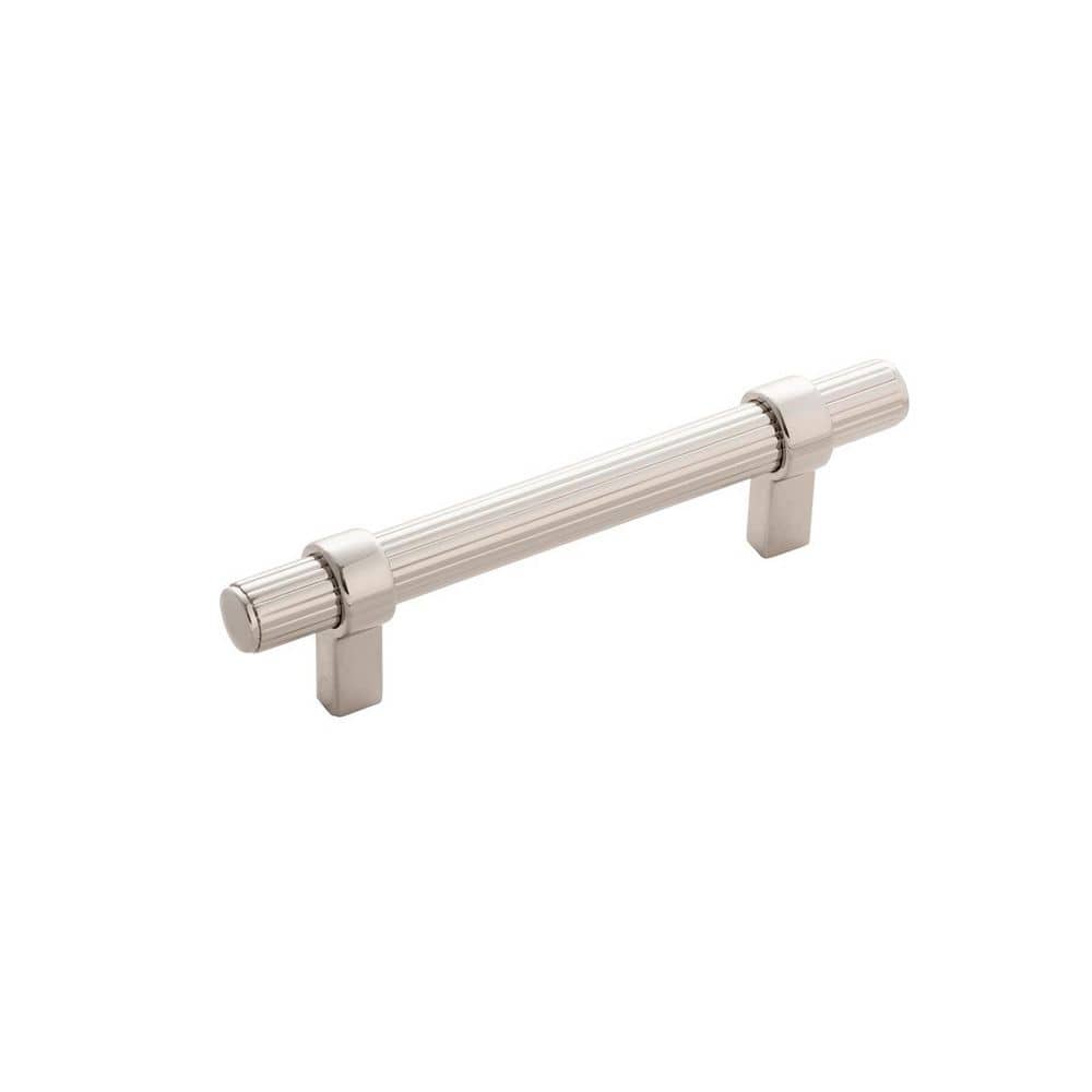 Sinclaire Collection 3-3/4 in. (96mm) Center to Center Polished Nickel Bar Cabinet Pull price history on PriceWatchPro