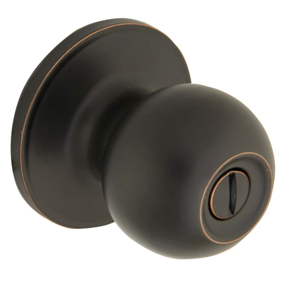 Defiant Simple Series Ball Aged Bronze Bed and Bath Door Knob EVTWX710B ...