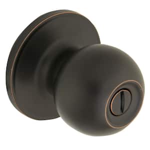 Simple Series Ball Aged Bronze Bed and Bath Door Knob